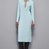 Abito con fusciacca in twill Essential