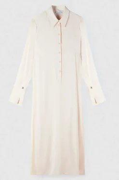 Abito con fusciacca in twill Essential