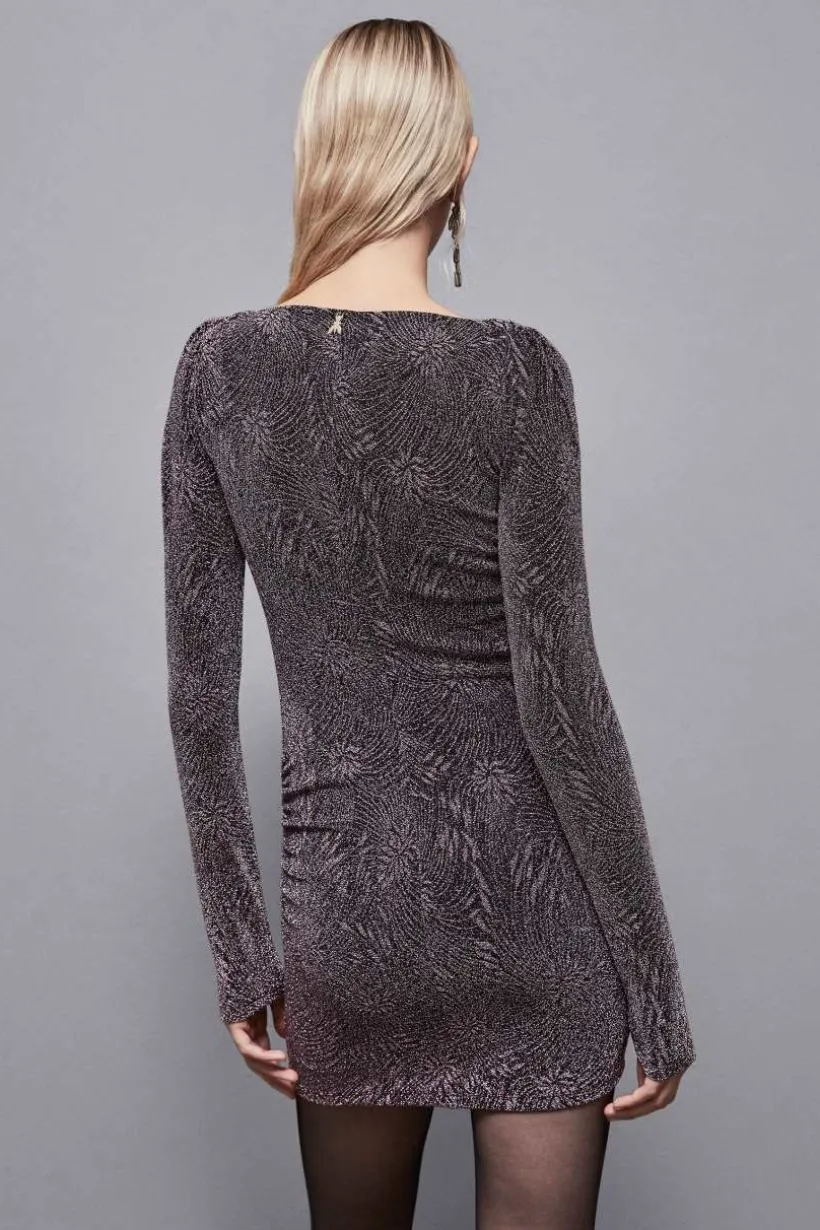 Abito cut out mini in jersey