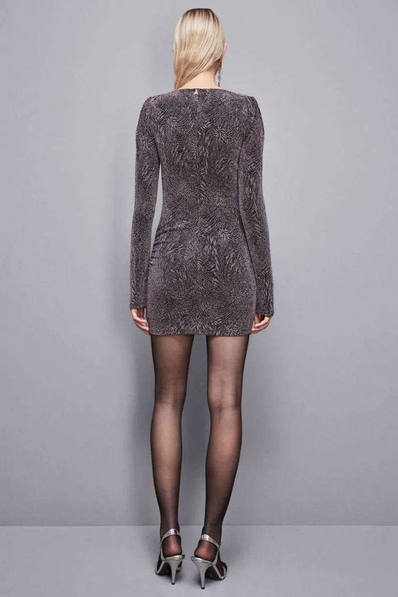 Abito cut out mini in jersey