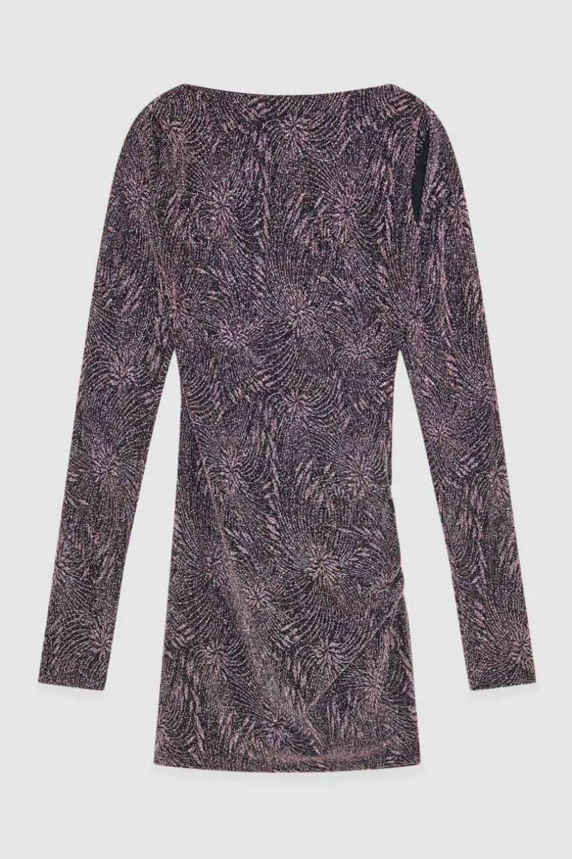 Abito cut out mini in jersey