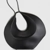 Bangle bag a spalla in pelle