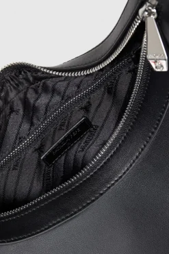 Bangle bag a spalla in pelle