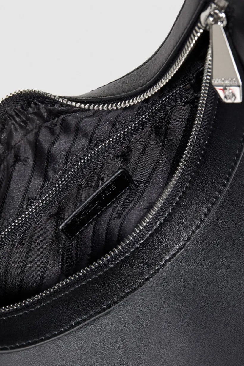 Bangle bag a spalla in pelle