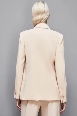 Blazer doppio petto in crepe Essential