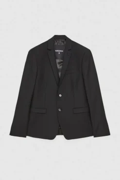Blazer foderato in fresco lana