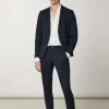 Blazer foderato in poliviscosa