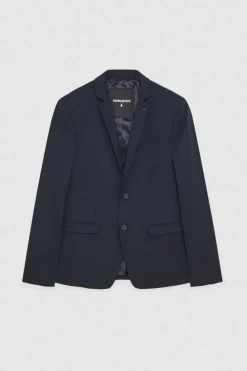 Blazer foderato in poliviscosa