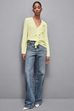 Blusa in crepe Essential