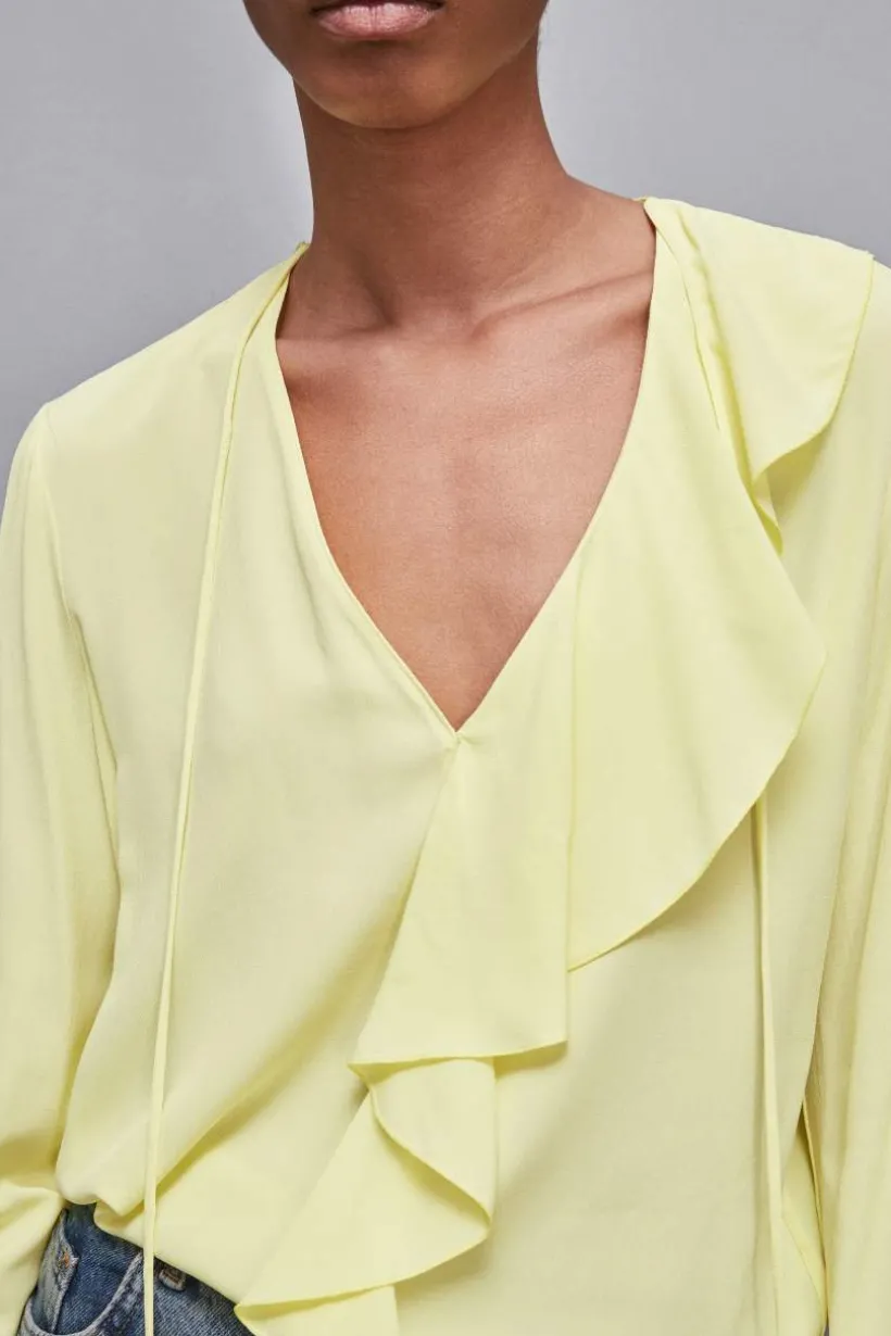 Blusa in crepe Essential