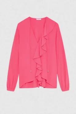 Blusa in crepe Essential