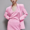Blusa in raso lucido