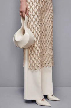 Borsa a mano Bangle Bag in pelle