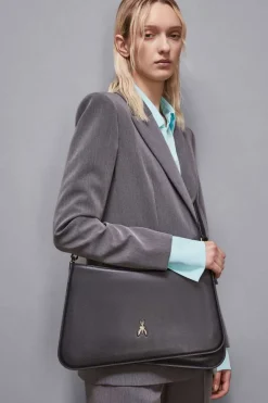 Borsa a mano con tracolla staccabile