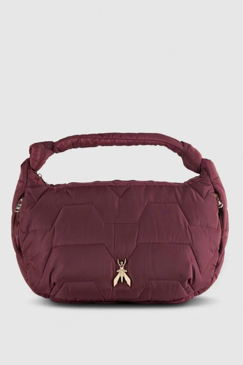 Borsa a spalla con zip in Nylon