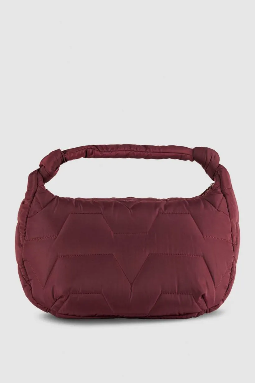Borsa a spalla con zip in Nylon
