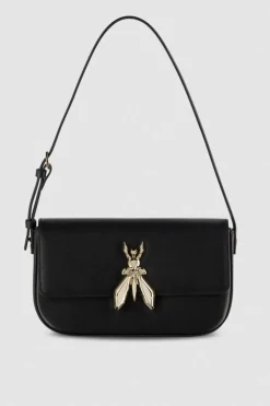 Borsa a spalla in pelle con tracolla