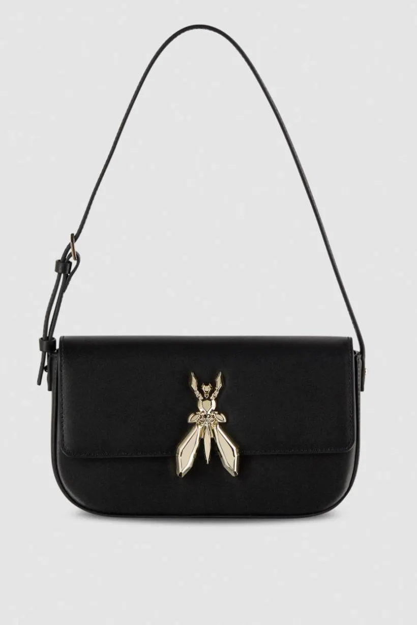 Borsa a spalla in pelle con tracolla