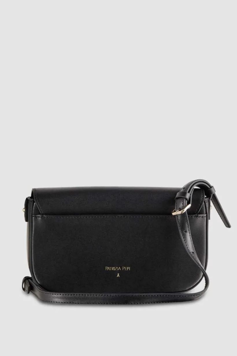 Borsa a spalla in pelle con tracolla