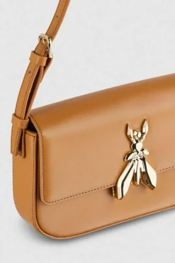 Borsa a spalla in pelle con tracolla