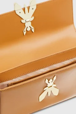 Borsa a spalla in pelle con tracolla