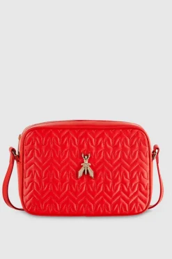 Borsa a tracolla in pelle trapuntata
