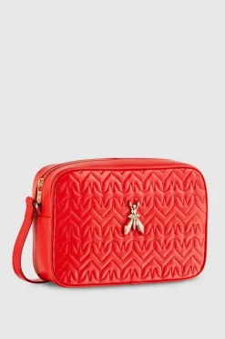 Borsa a tracolla in pelle trapuntata