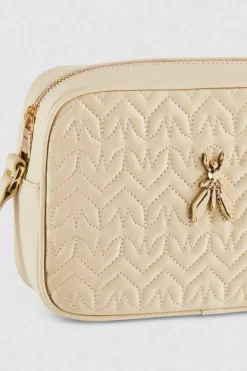 Borsa a tracolla in pelle trapuntata