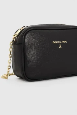 Borsa con tracolla in pelle