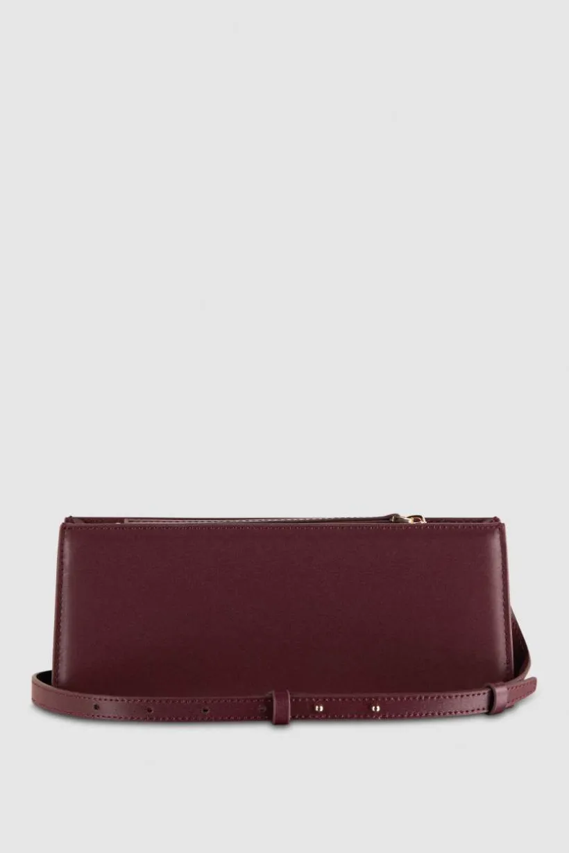 Borsa pocket a tracolla in pelle
