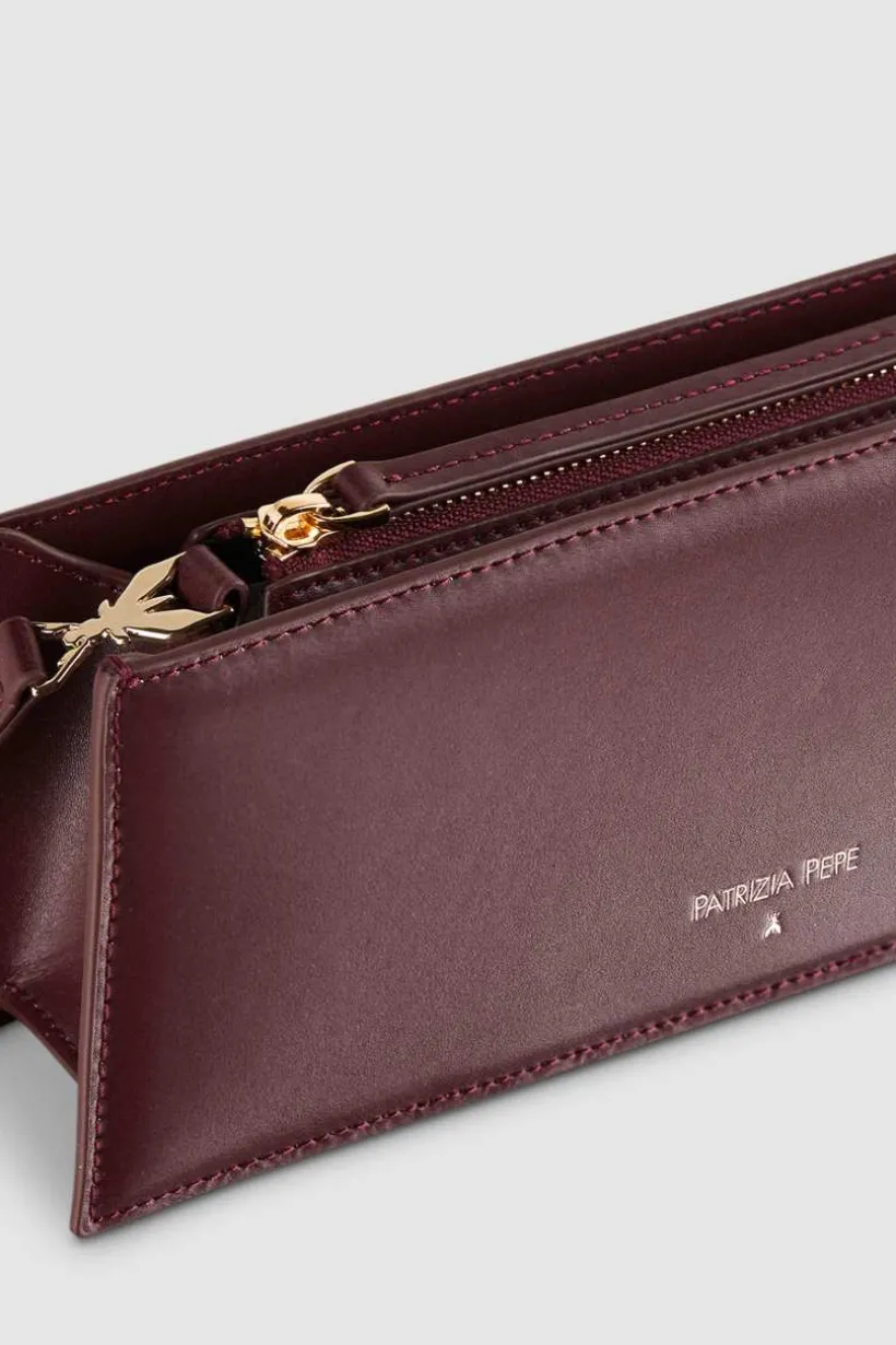 Borsa pocket a tracolla in pelle