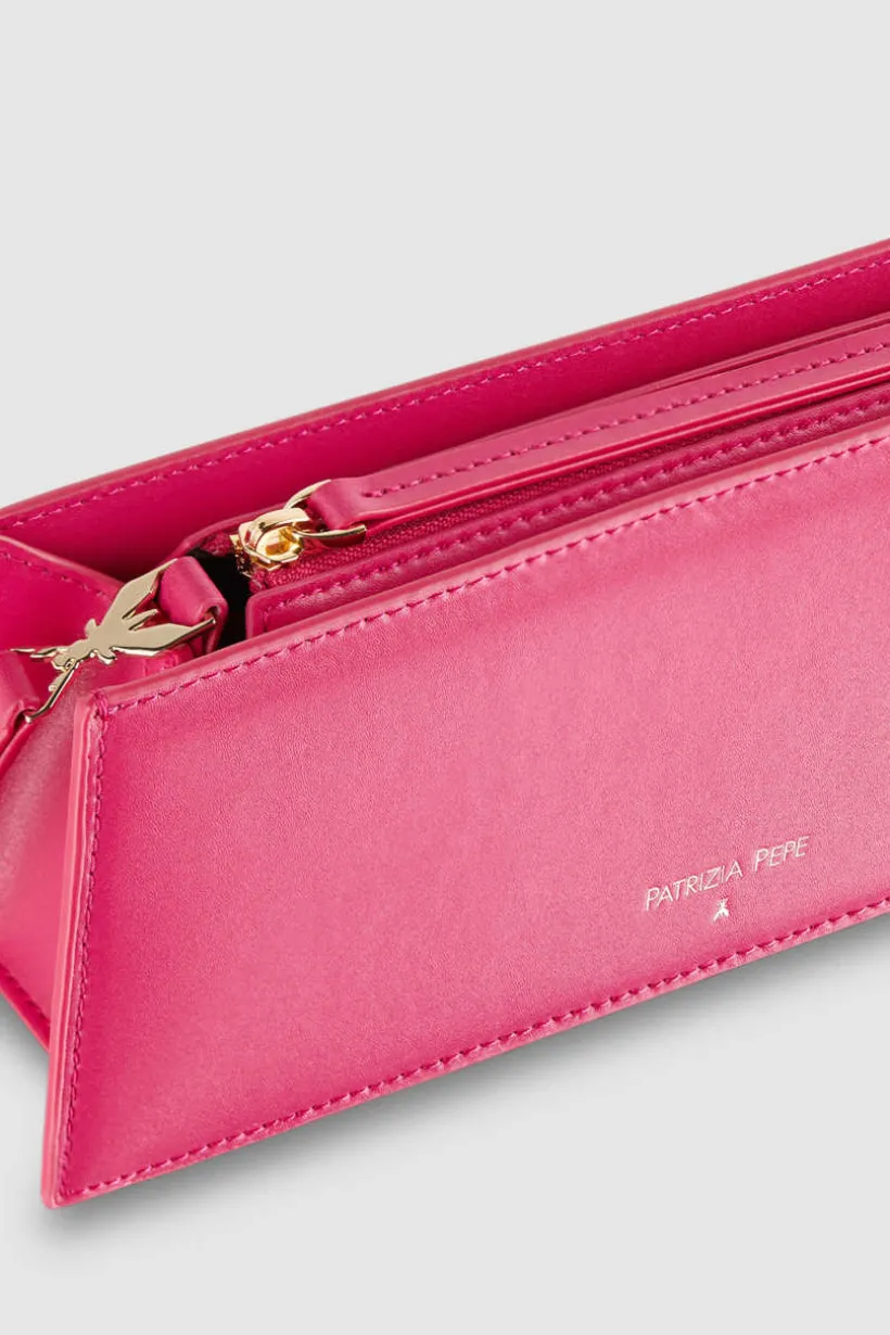 Borsa pocket a tracolla in pelle