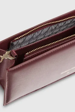 Borsa pocket a tracolla in pelle