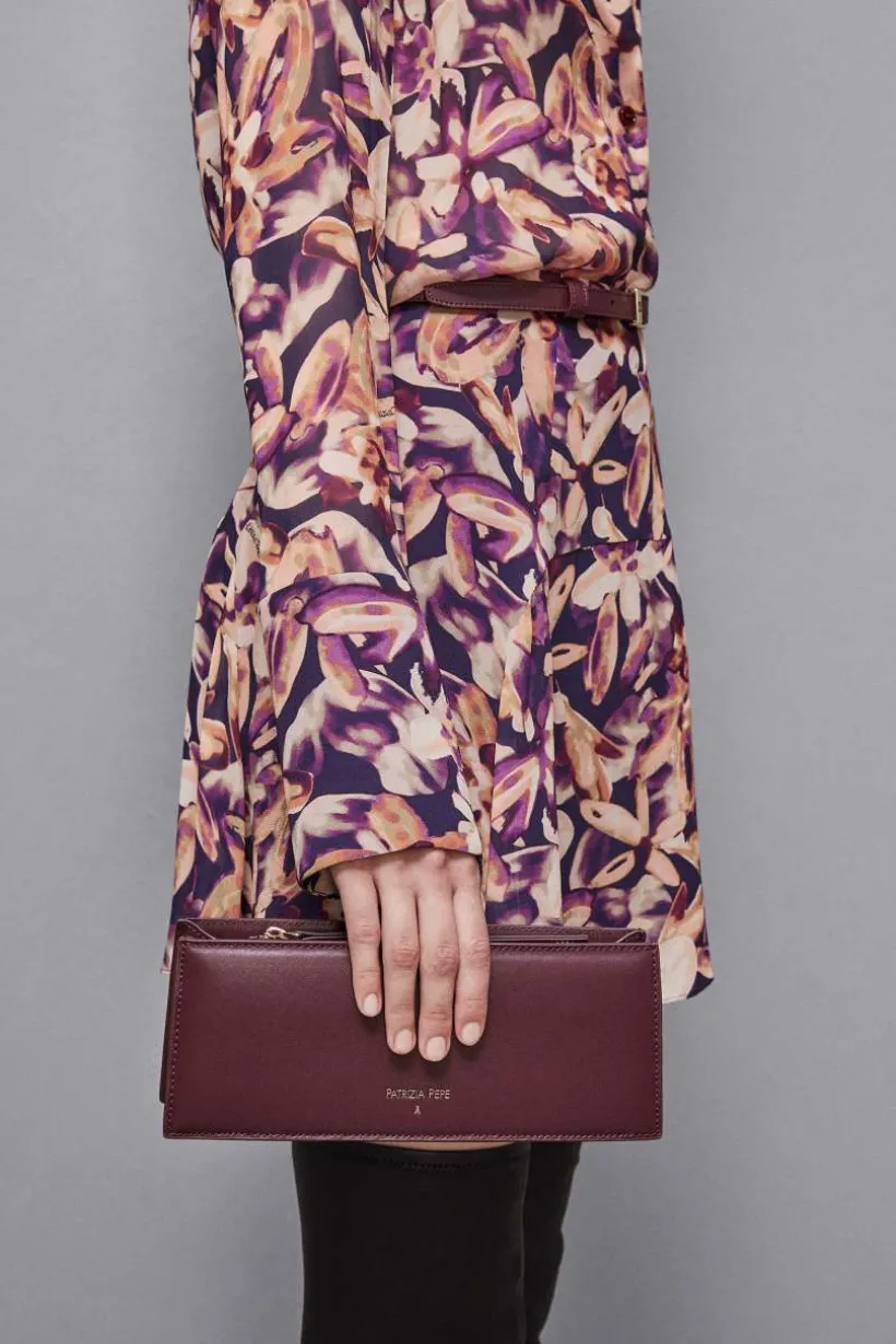 Borsa pocket a tracolla in pelle