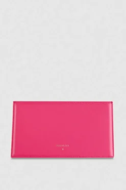 Borsa pocket con tracolla in pelle