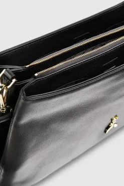 Borsa tre scomparti con tracolla
