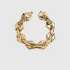 Bracciale a maglie in ottone