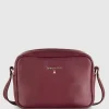Camera bag in pelle con tasca interna