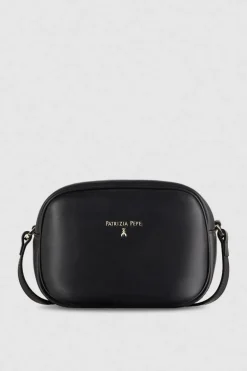 Camera case a tracolla in pelle