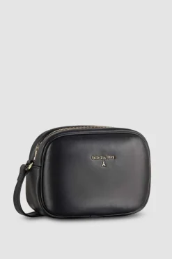 Camera case a tracolla in pelle
