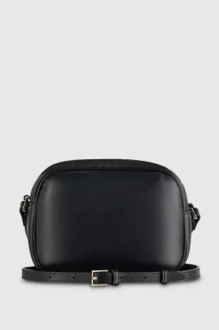 Camera case a tracolla in pelle