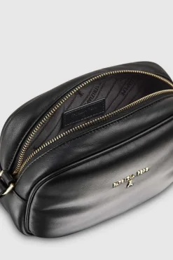 Camera case a tracolla in pelle