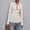 Camicia con fusciacca in twill Essential