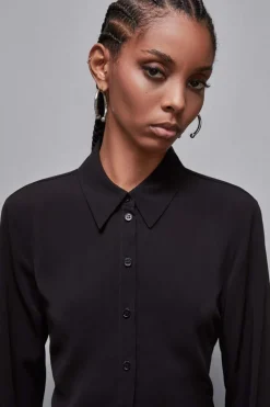 Camicia con fusciacca in twill Essential