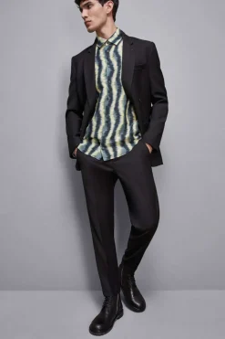 Camicia fluida fantasia
