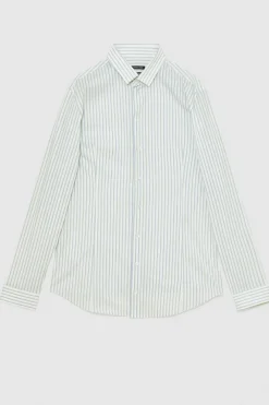 Camicia in cotone con stampa fantasia