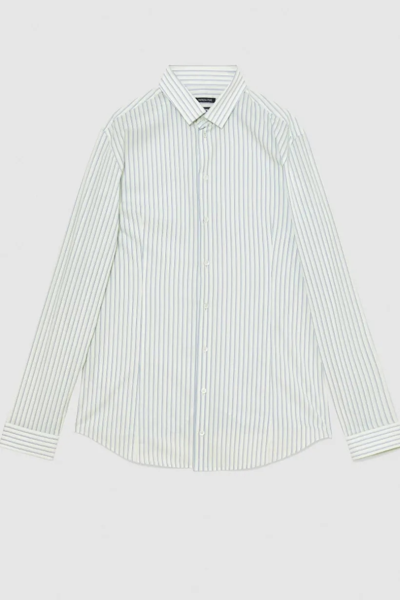 Camicia in cotone con stampa fantasia