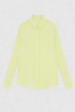Camicia in twill di viscosa Essential