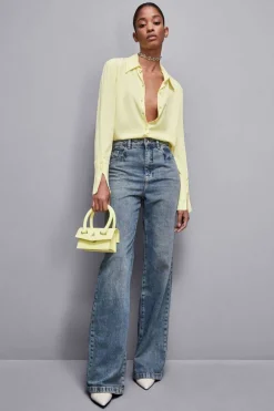 Camicia maniche lunghe in crepe Essential