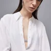 Camicia maniche lunghe in crepe Essential